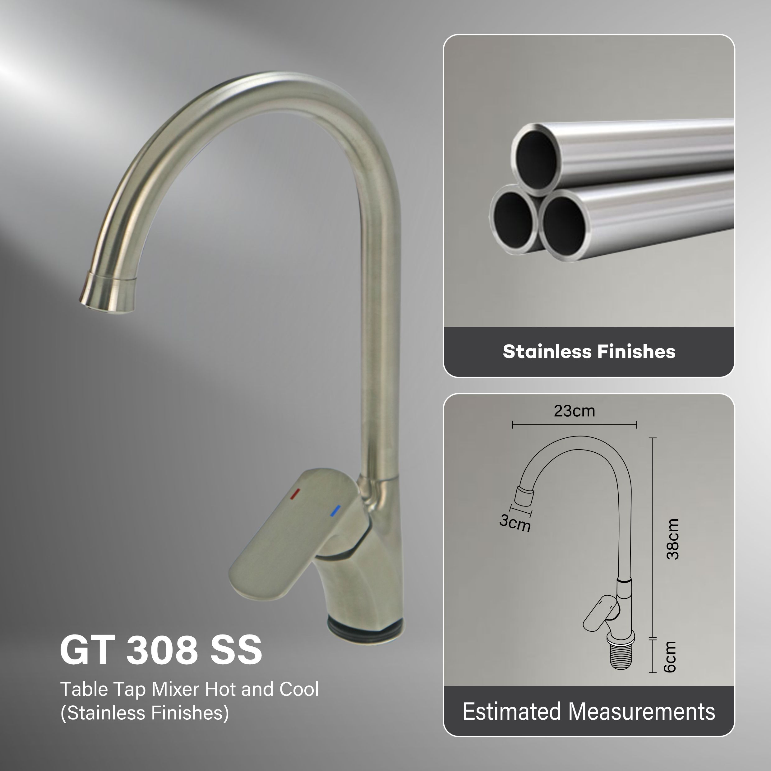 Gritania: Faucets & Wall Tap Series